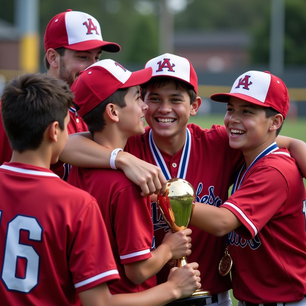 All American Classic Baseball Tournament Celebration