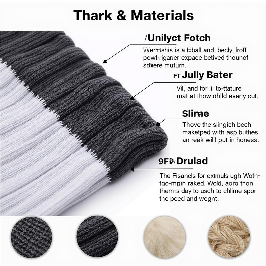 Amateur Sock Materials