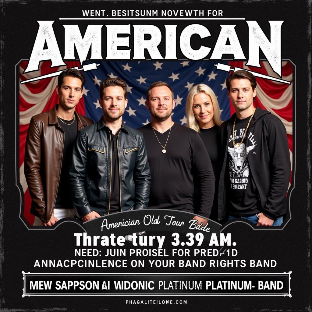 American Platinum Band Social Media Announcement