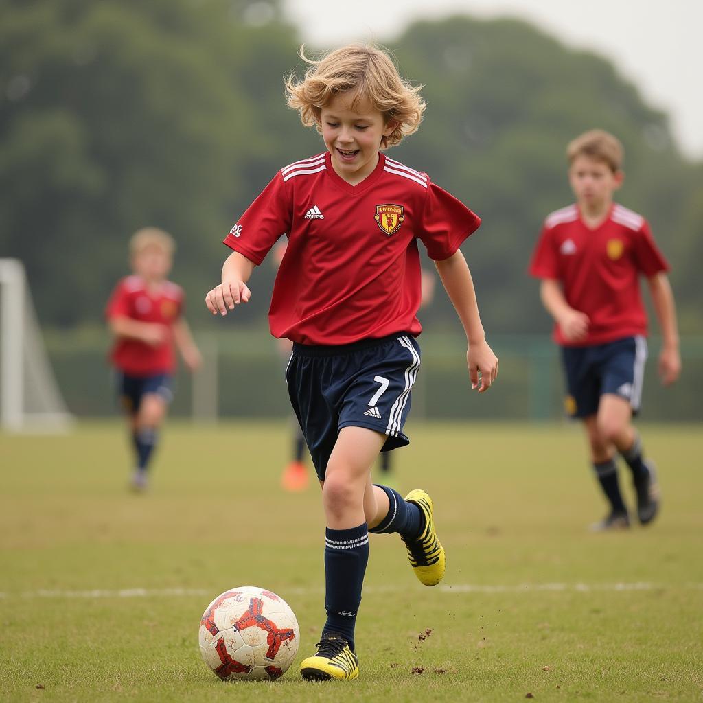 Anderson Hickey's early football career