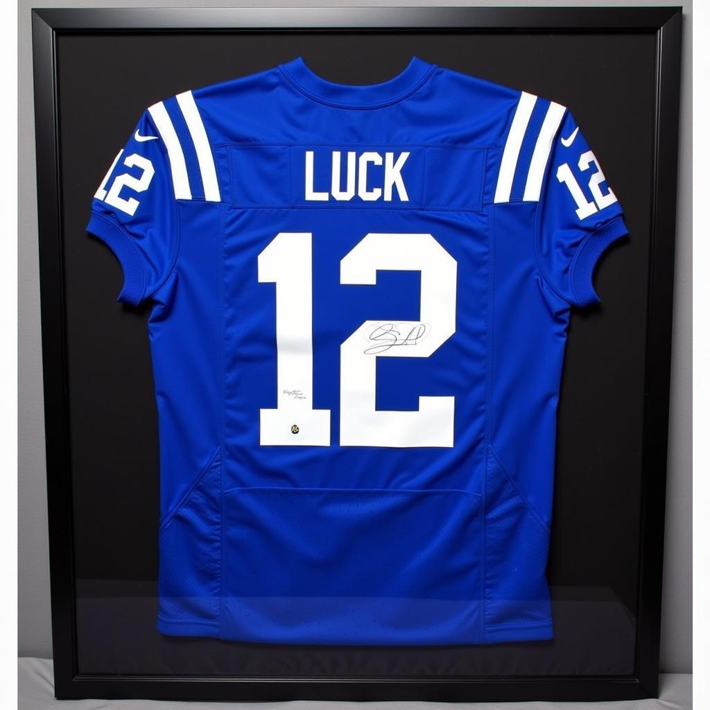 Andrew Luck Autographed Colts Jersey