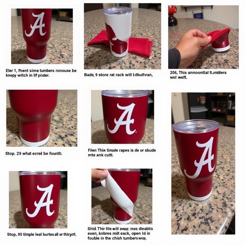 Applying an Alabama Tumbler Wrap Step-by-Step