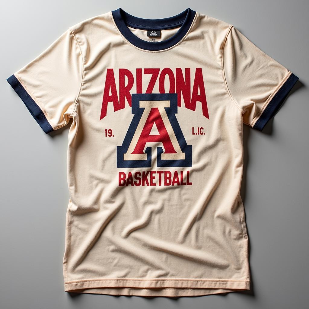 Vintage Arizona Basketball Shirt Design