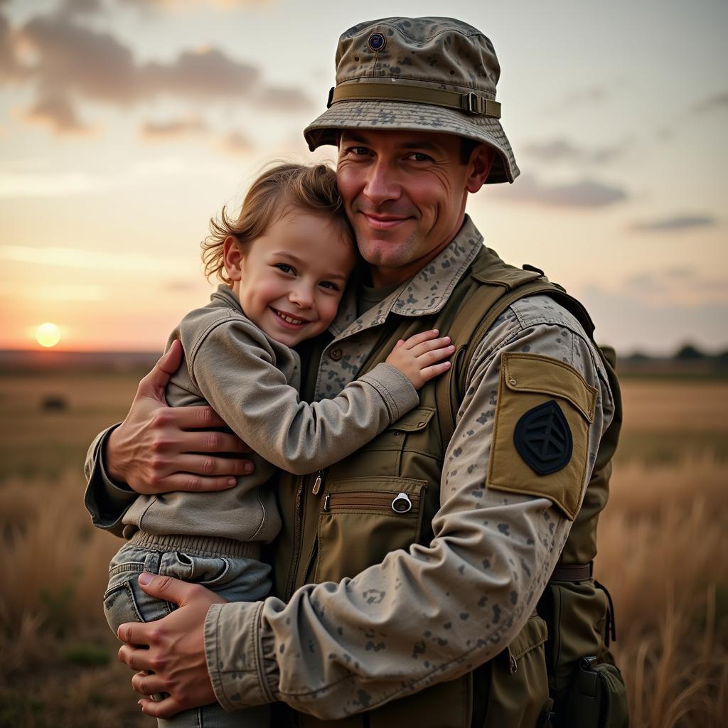 Army Daddy: A Father Serving in the Military