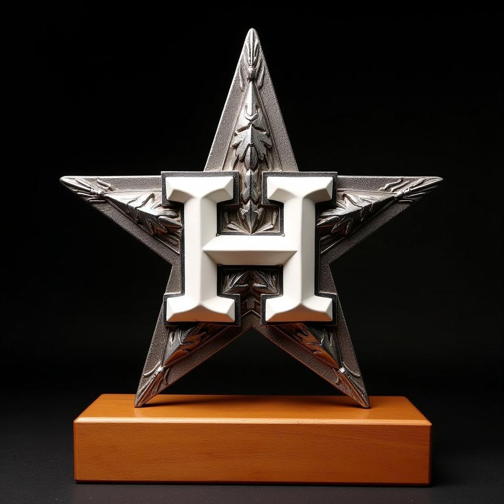 Astros Art Sculpture