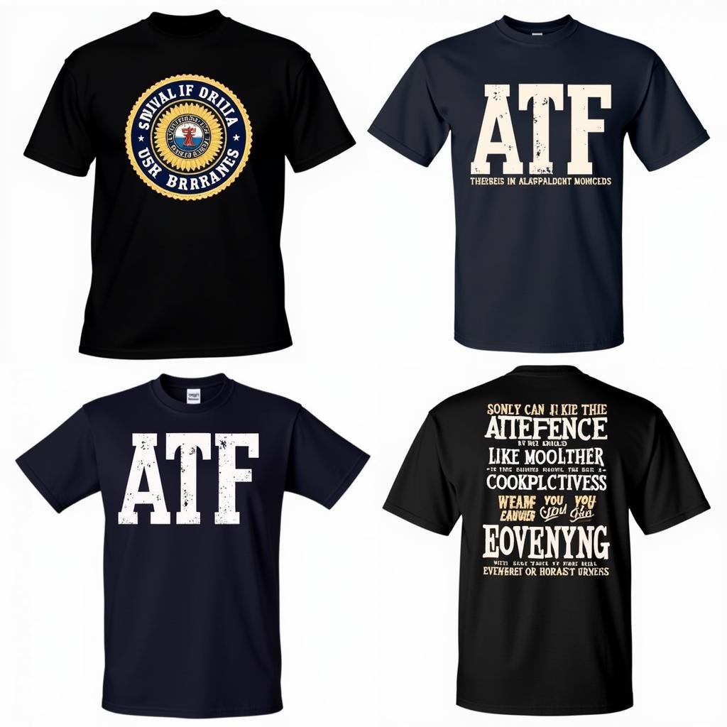 ATF Shirt Designs: Classic, Vintage, and Humorous Options