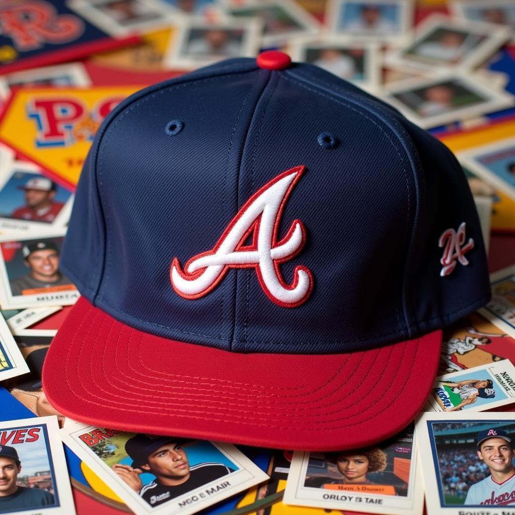 Vintage Atlanta Braves A-Frame Hat