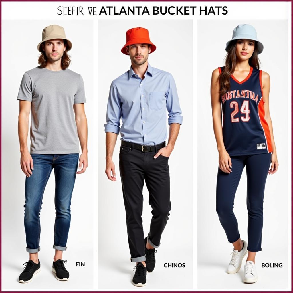 Outfit Ideas with Atlanta Bucket Hats