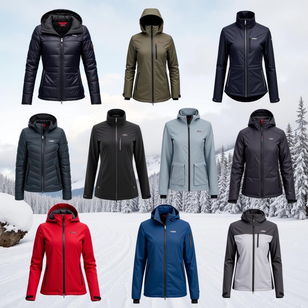 Audi Women's Winter Jacket Collection