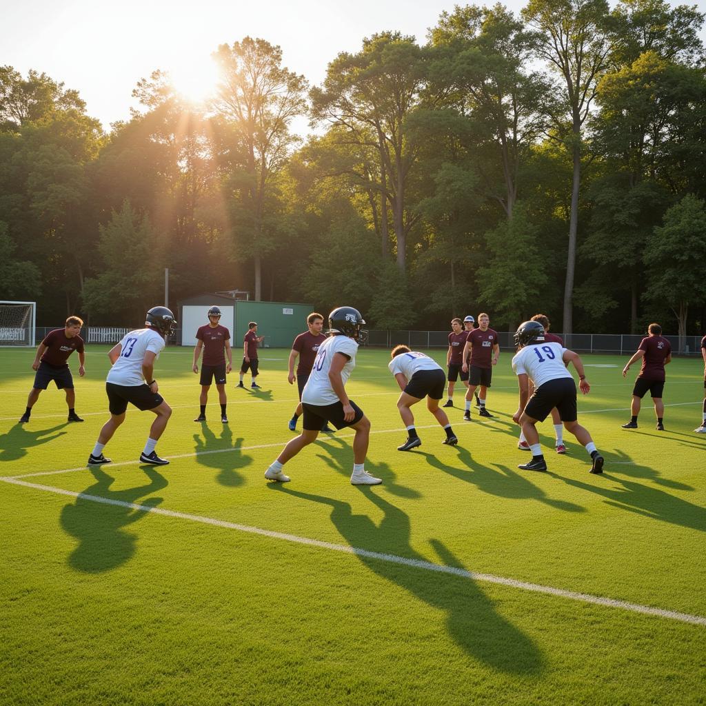 Tactical Drills on the August Field