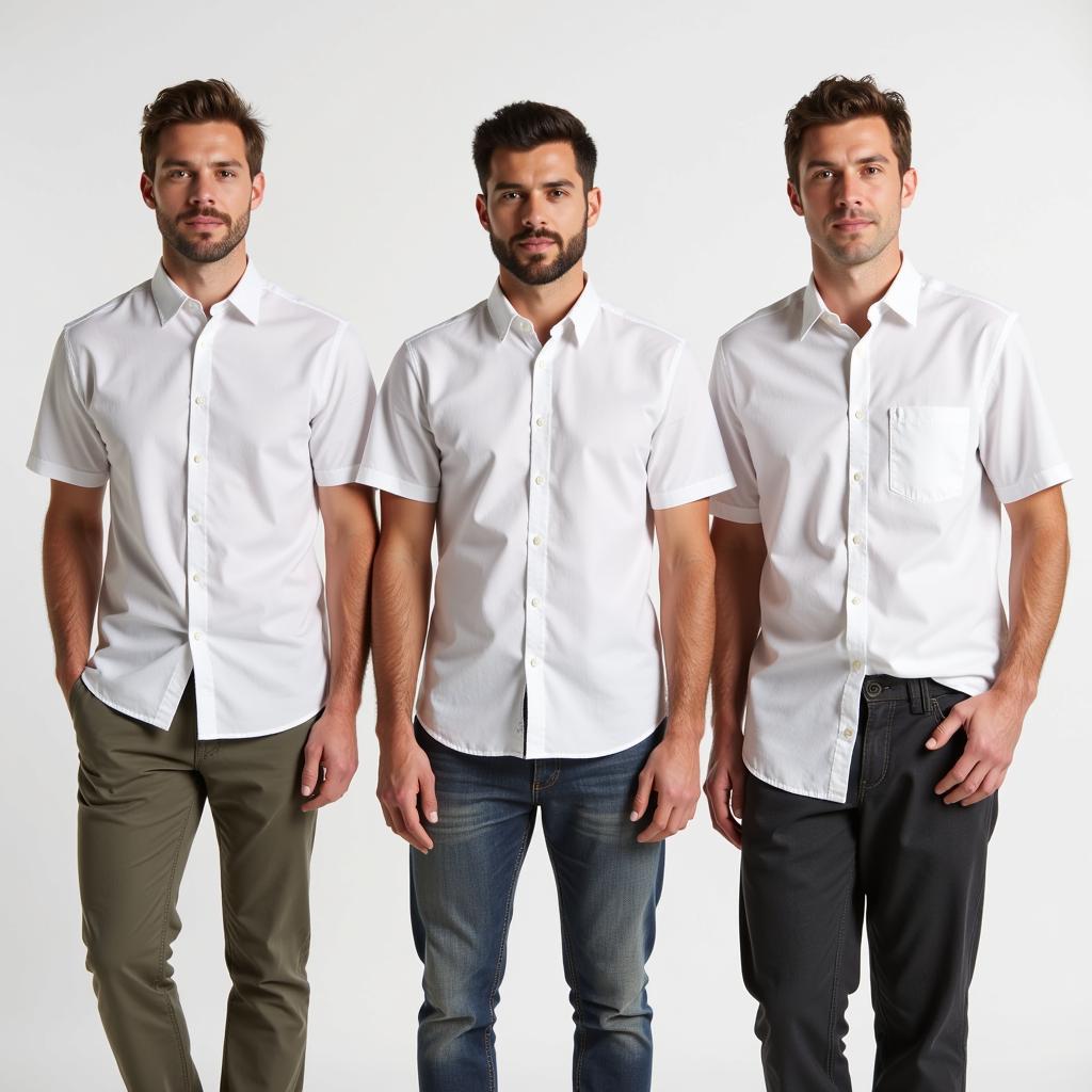 Different August Shirt Fits: Relaxed, Slim, and Regular