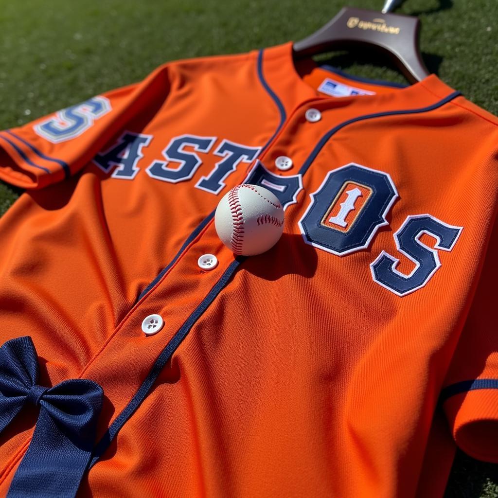 Authentic Dusty Baker Astros Jersey