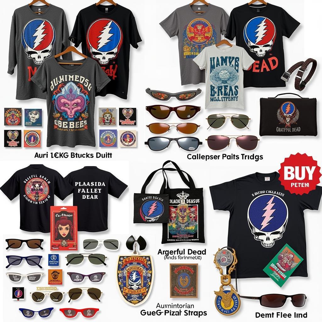 Authentic Grateful Dead Merchandise