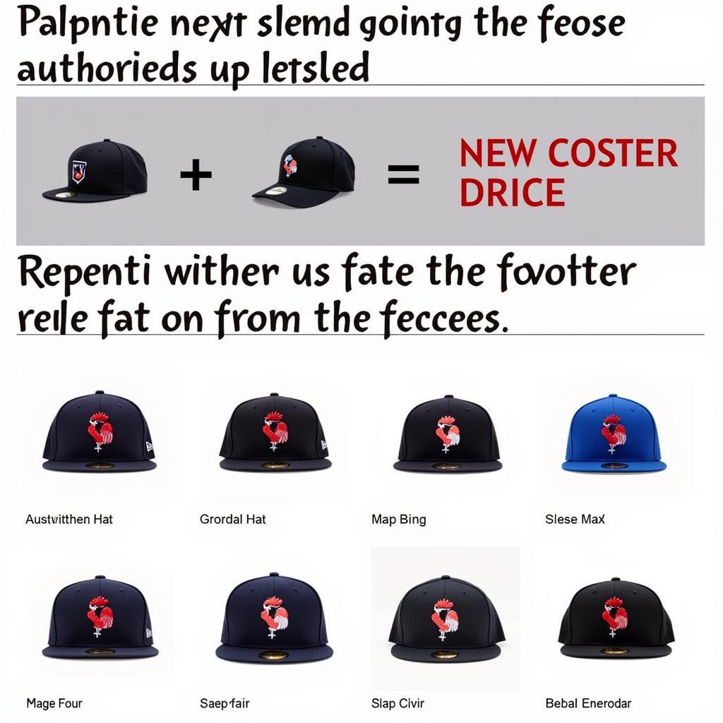 Authentic New Era Rooster Hats from Official Retailers