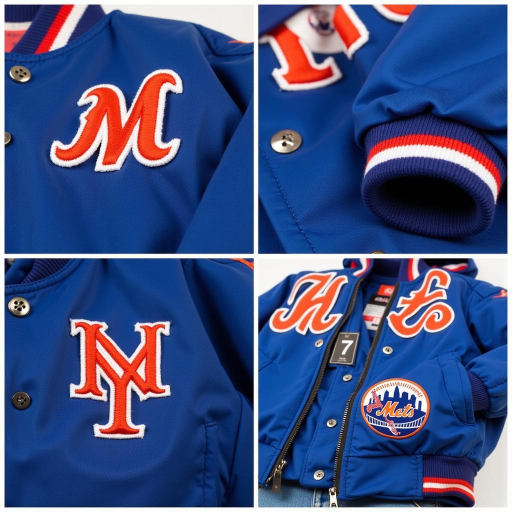 Authentic NY Mets Jacket Details