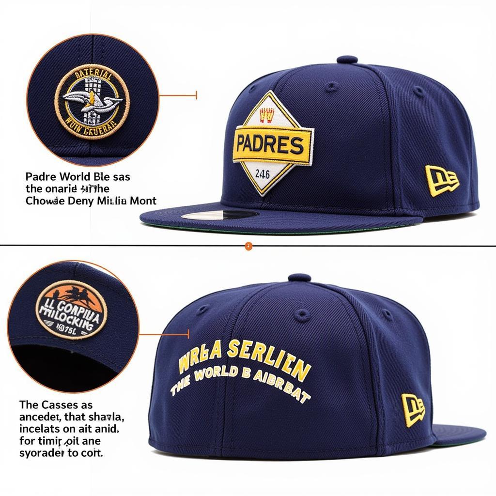 Authentic Padres World Series Hat