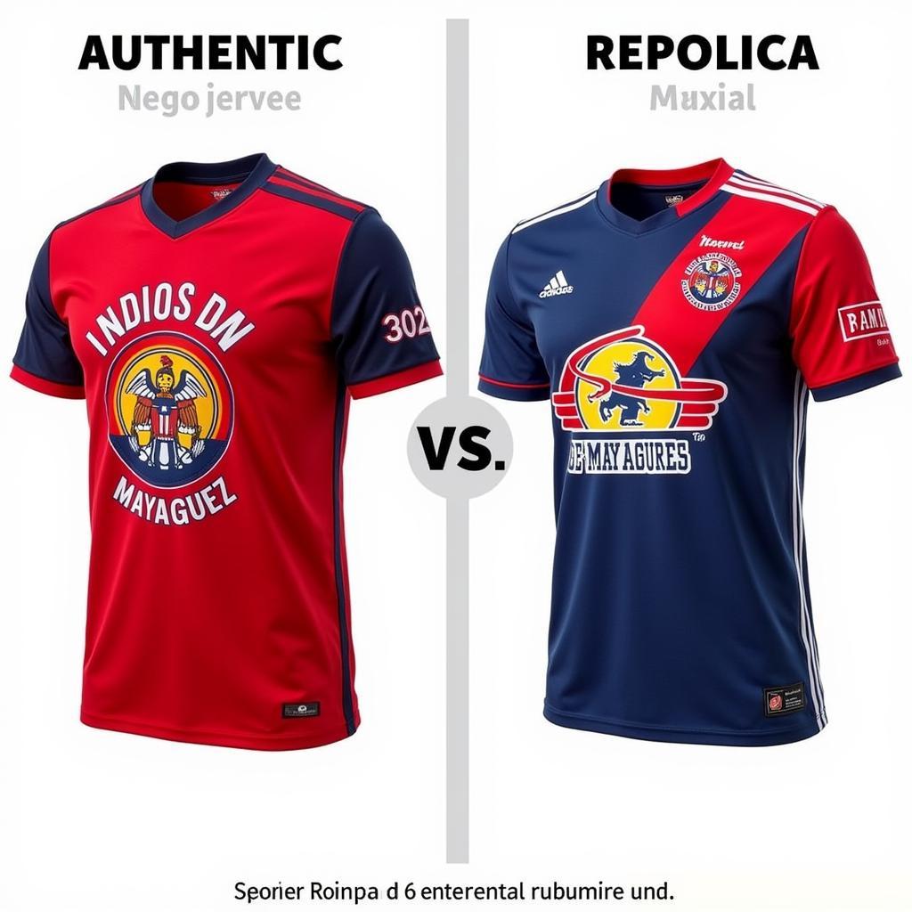 Authentic vs. Replica Indios Jerseys