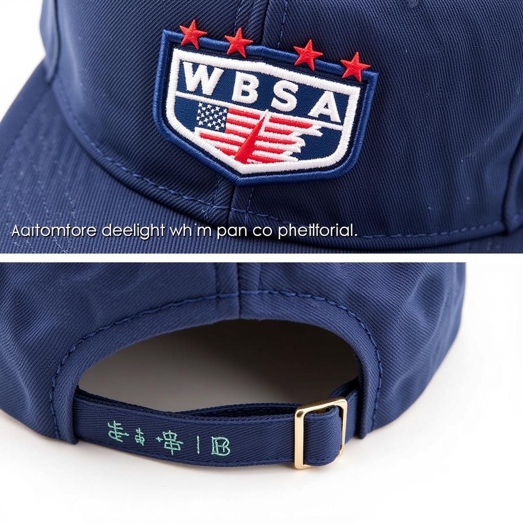 Close-up of an Authentic WBC USA Hat