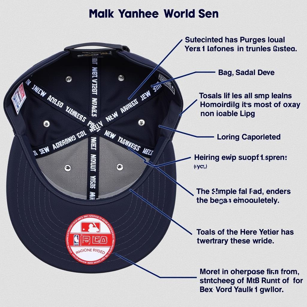 Authentic New York Yankees World Series Hat