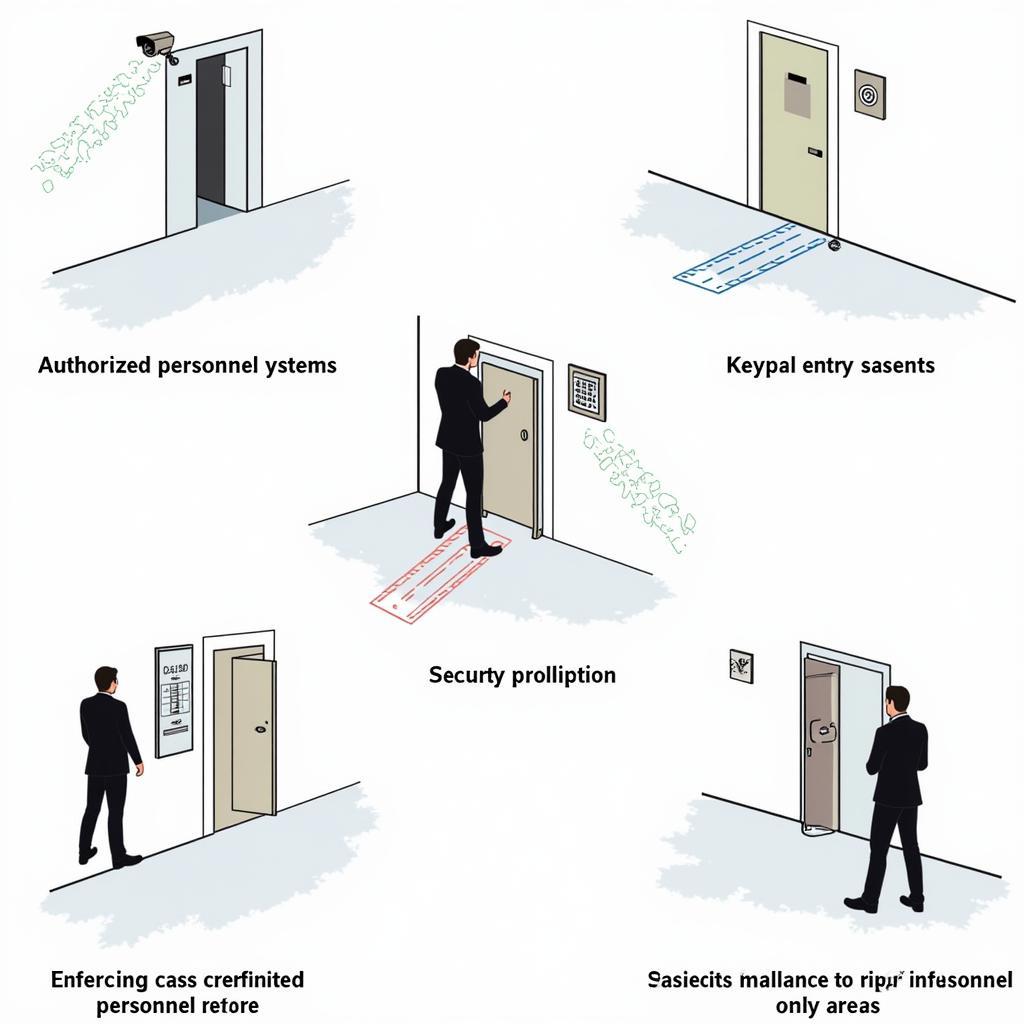 Enforcement of Authorized Personnel Only Areas