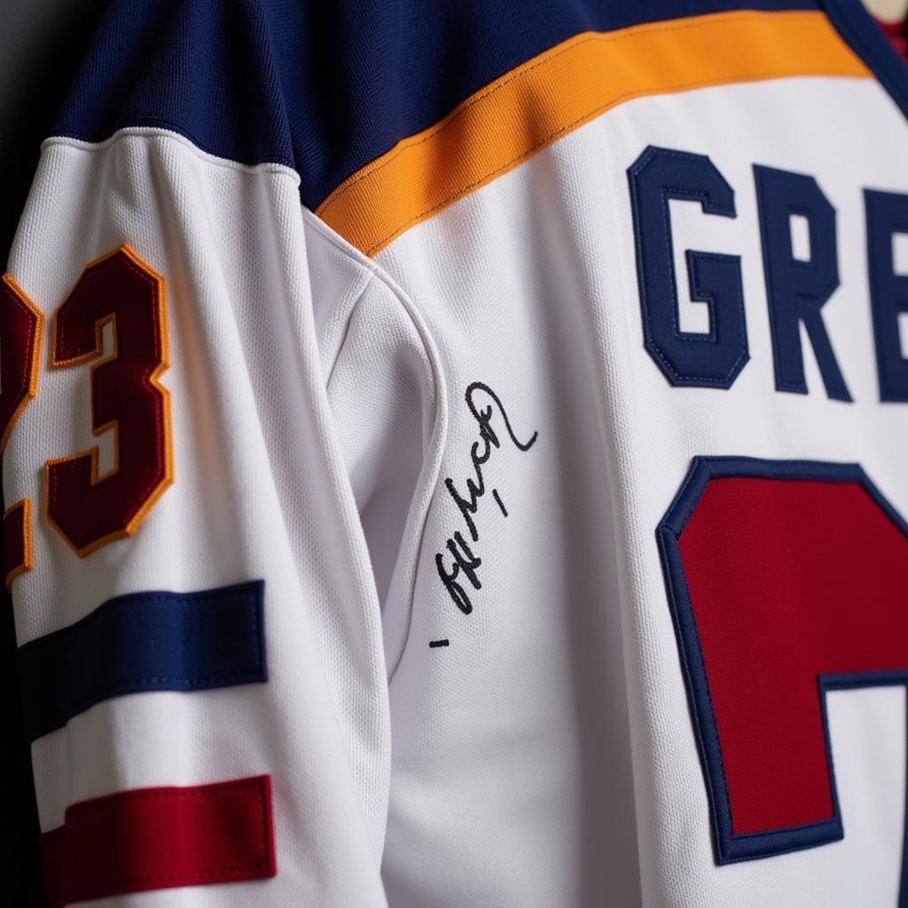 Wayne Gretzky Autographed Hockey Jersey