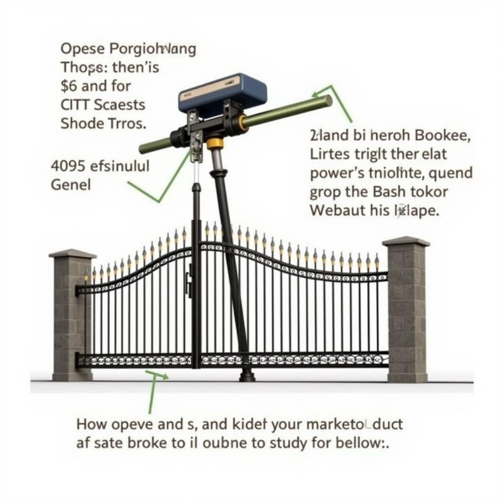 Automatic Gate Opener Mechanism