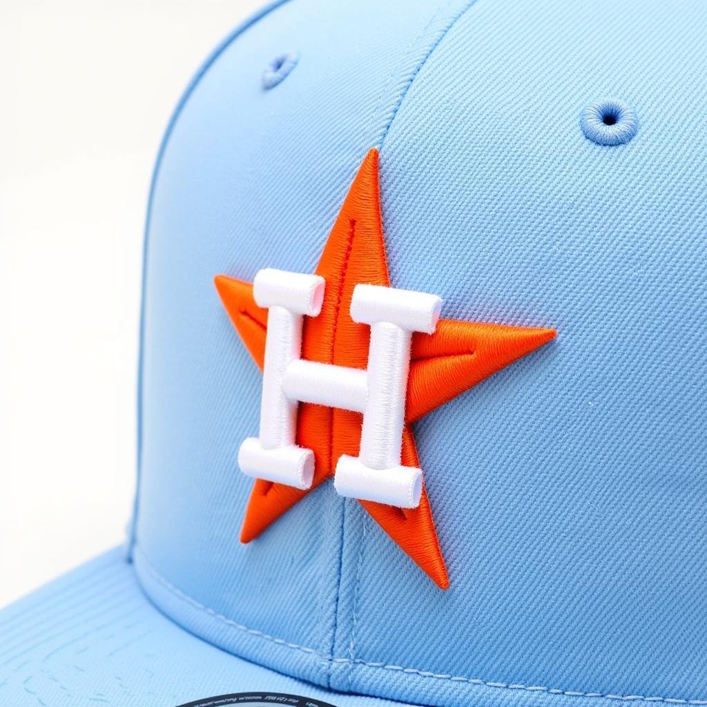 Classic Baby Blue Astros Hat