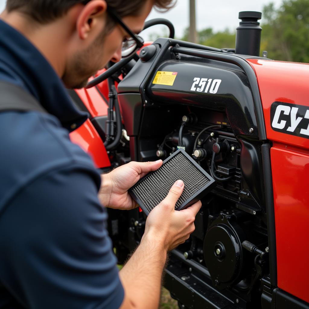 Maintaining a Backpack Tractor