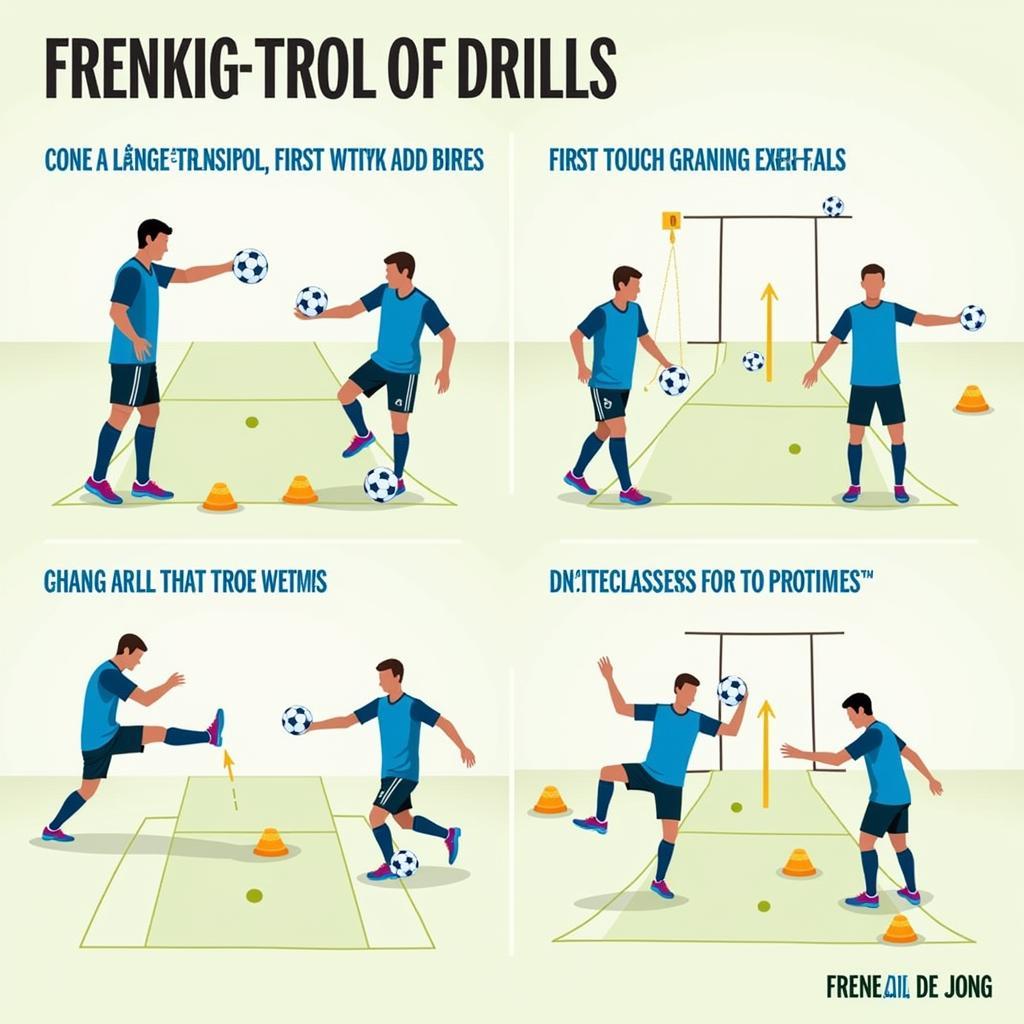 Ball Control Drills with Frenkie de Jong