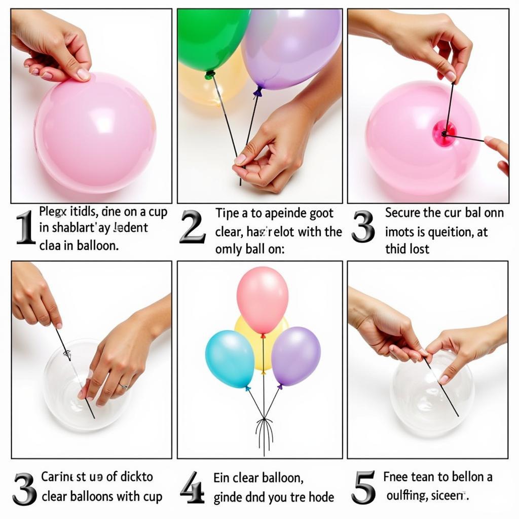 Proper Techniques for Using Clear Balloon Sticks