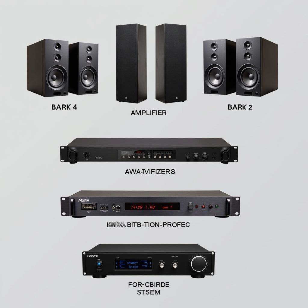 Bark 4 Sound System Components