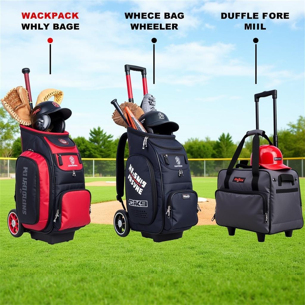 Different Types of Baseball Ball Bags