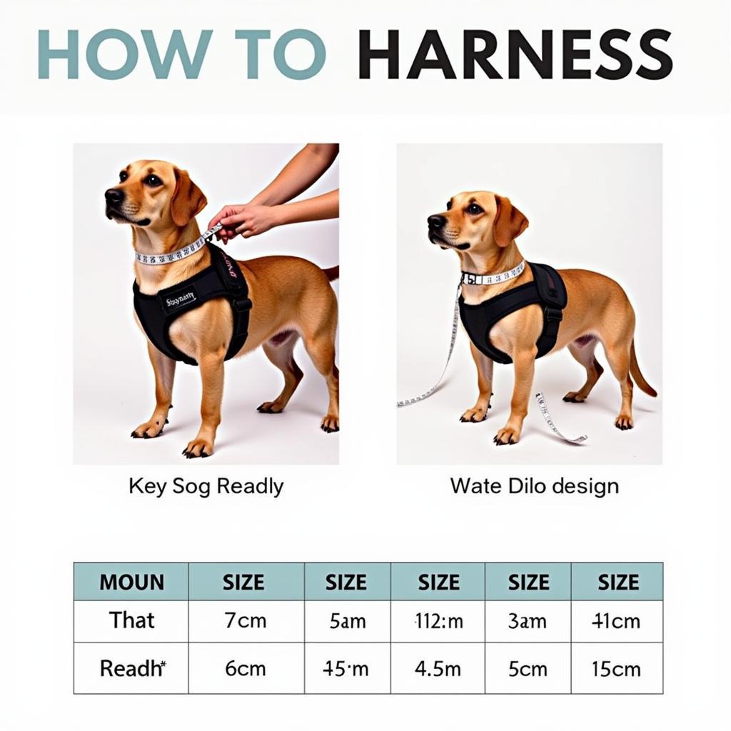 Baseball Dog Harness Sizing Guide