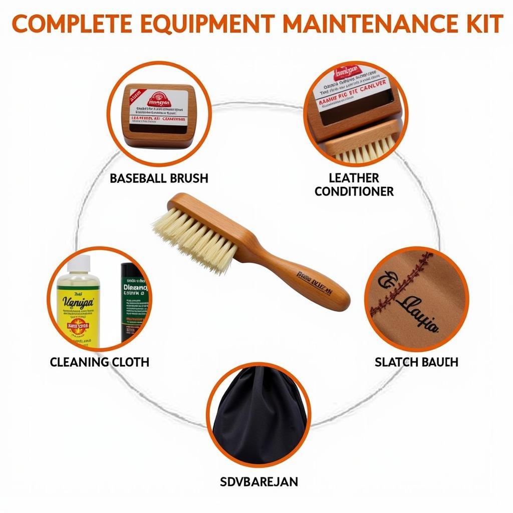 Baseball Equipment Maintenance Kit