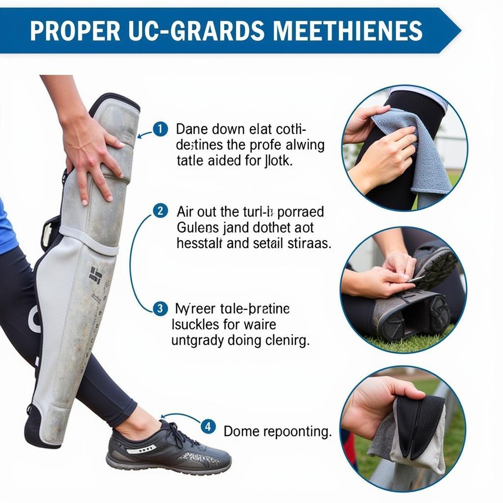 Baseball Leg Guards Maintenance and Cleaning