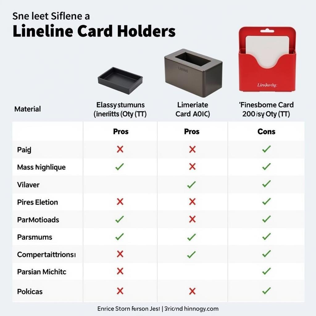 Comparing Different Lineup Card Holders