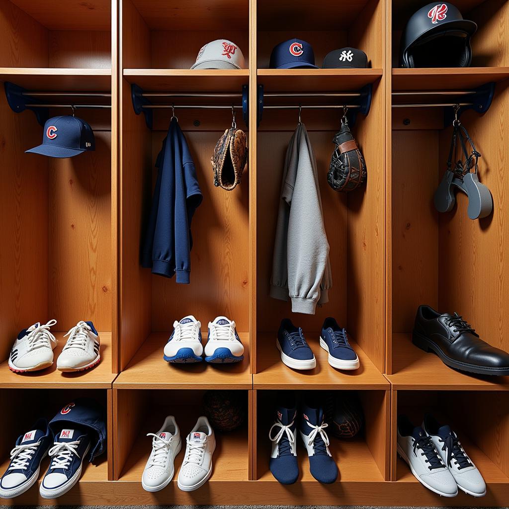 Baseball Locker Organizer System