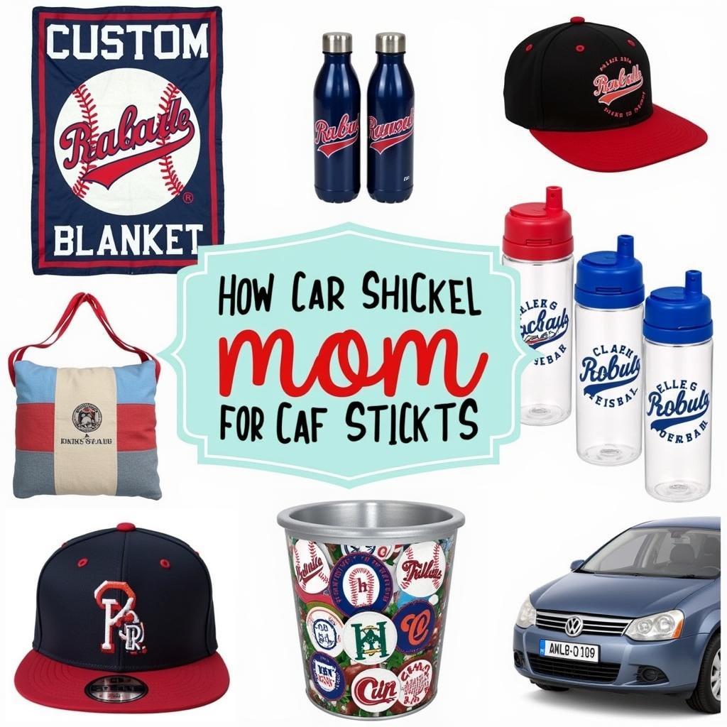 Baseball Mom Gear for Showing Team Spirit