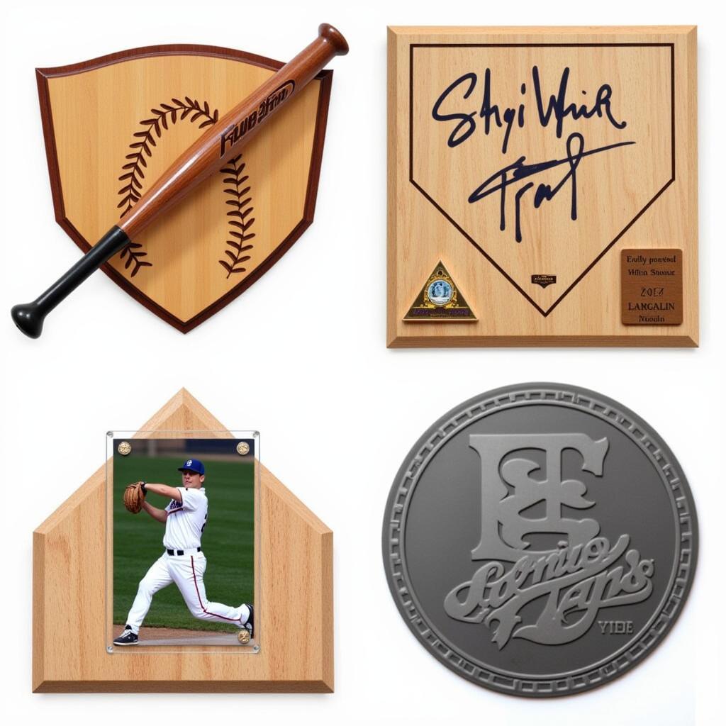 Creative Baseball Plaque Design Ideas with Different Shapes and Materials