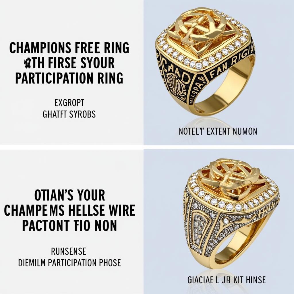 Baseball Rings: Championship vs Participation