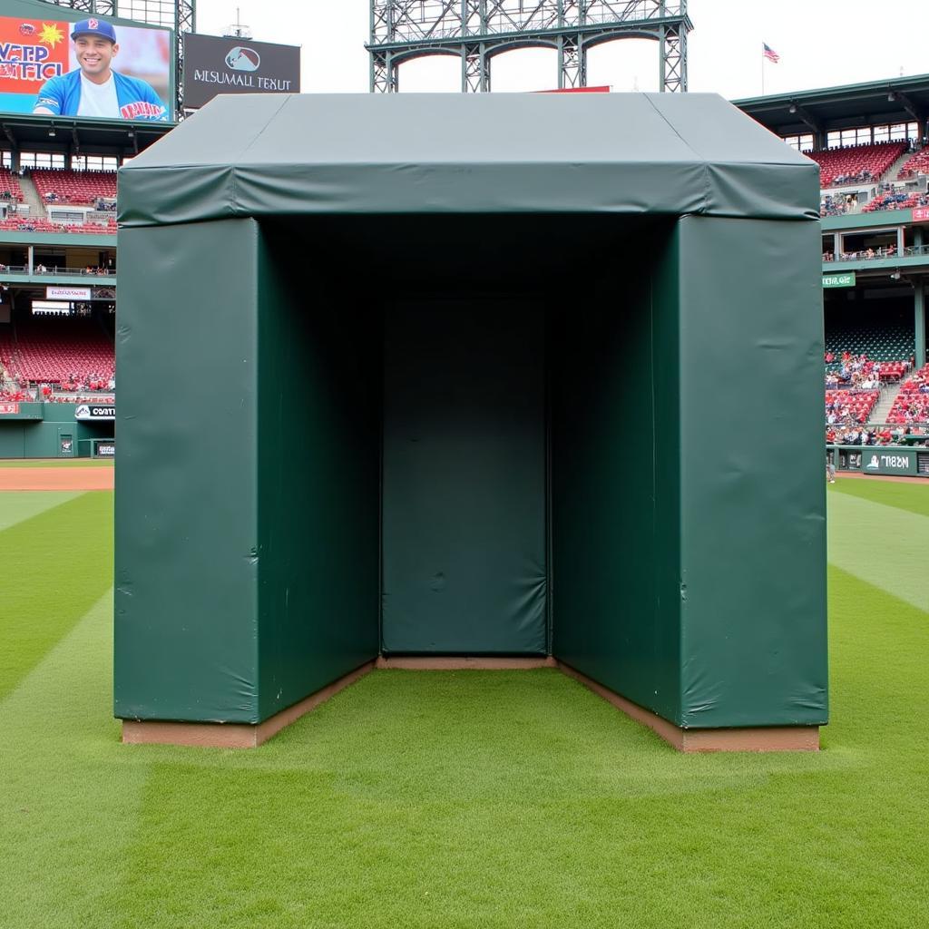 Batters Eye Box at Fenway Park