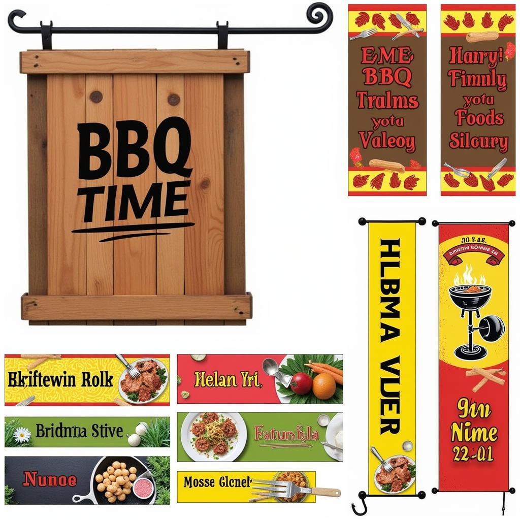 BBQ Banner Design Ideas