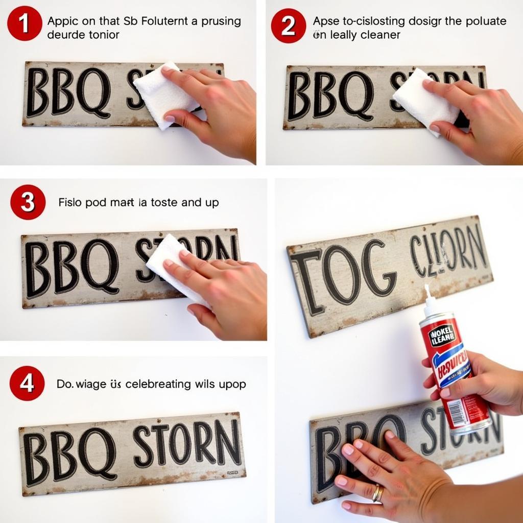 BBQ Metal Signs Maintenance Tips