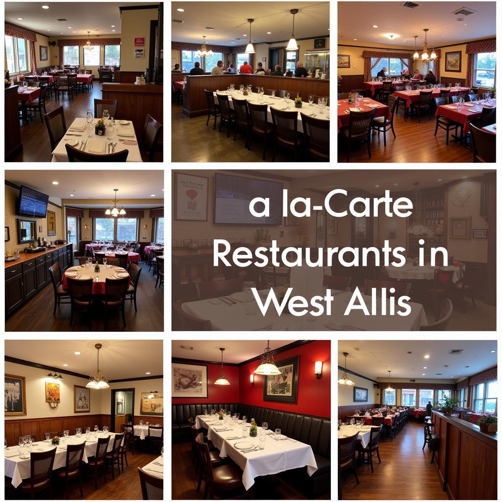 Best A La Carte Restaurants West Allis