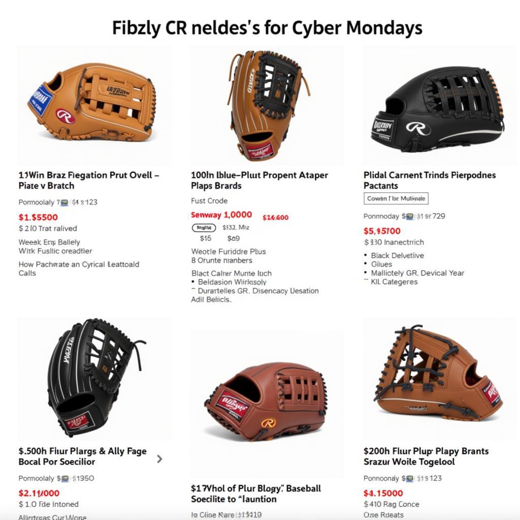 Best Cyber Monday Baseball Glove Deals