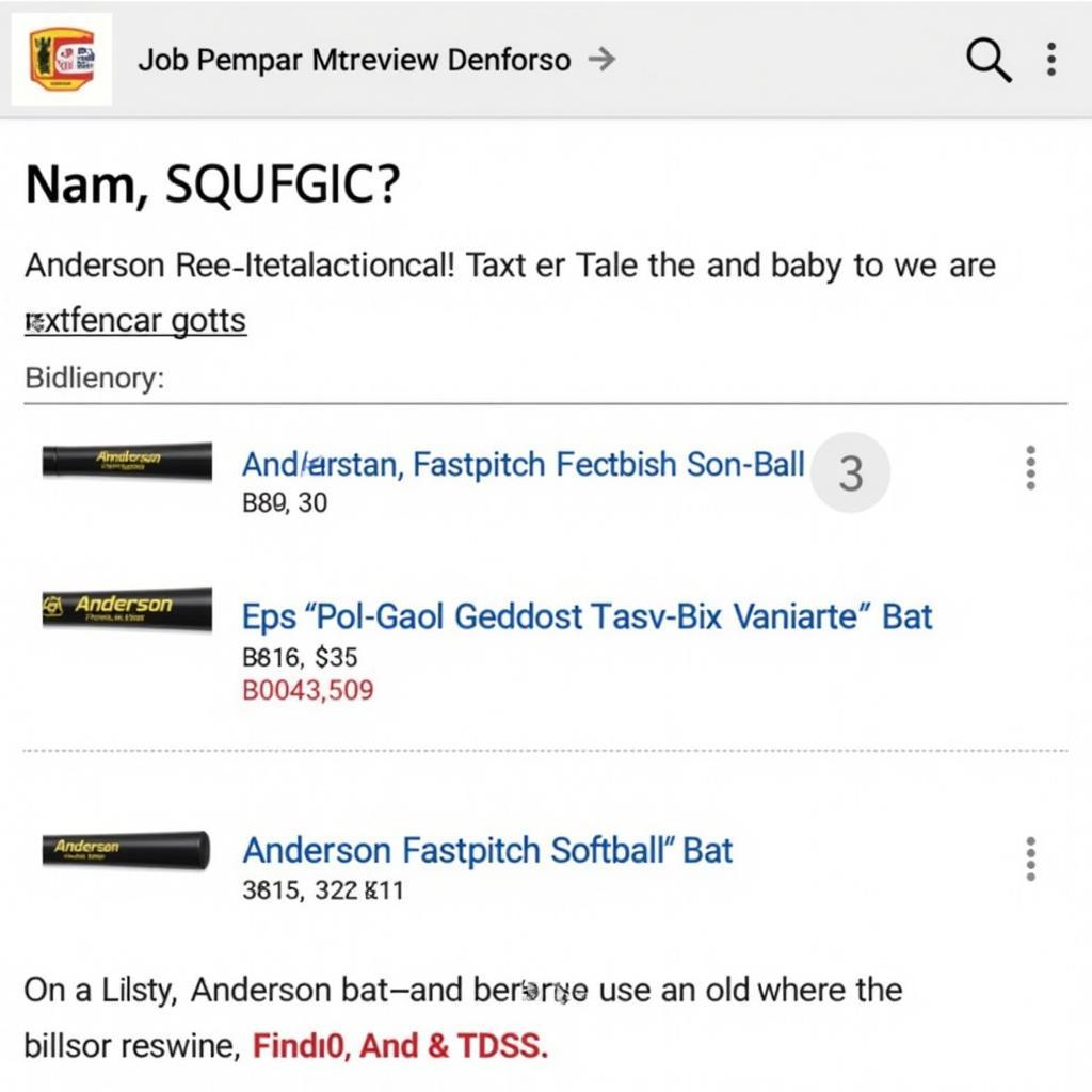 Finding the Best Deals on Anderson Fastpitch Softball Bats