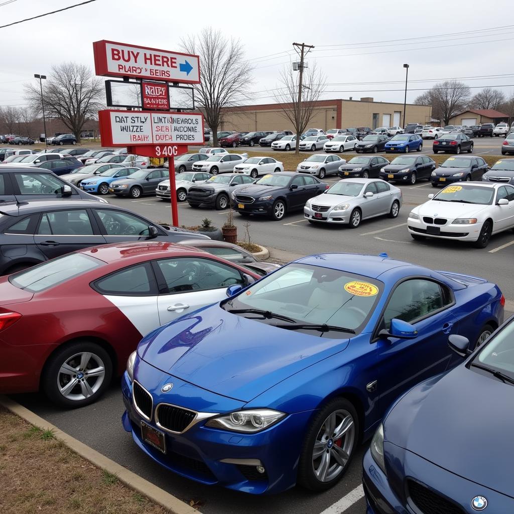 Cars Available at a BHPH Lot