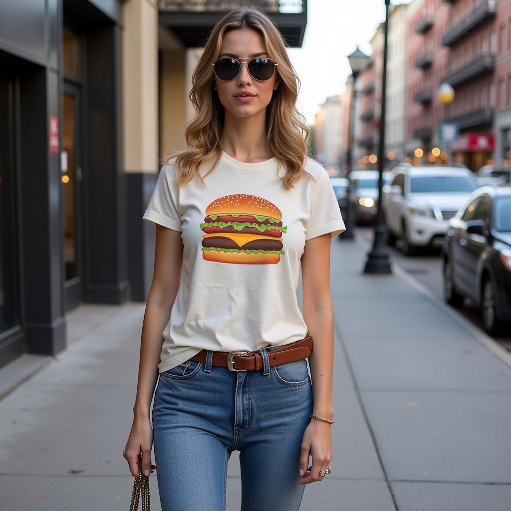 Big Mac T-shirt Street Style