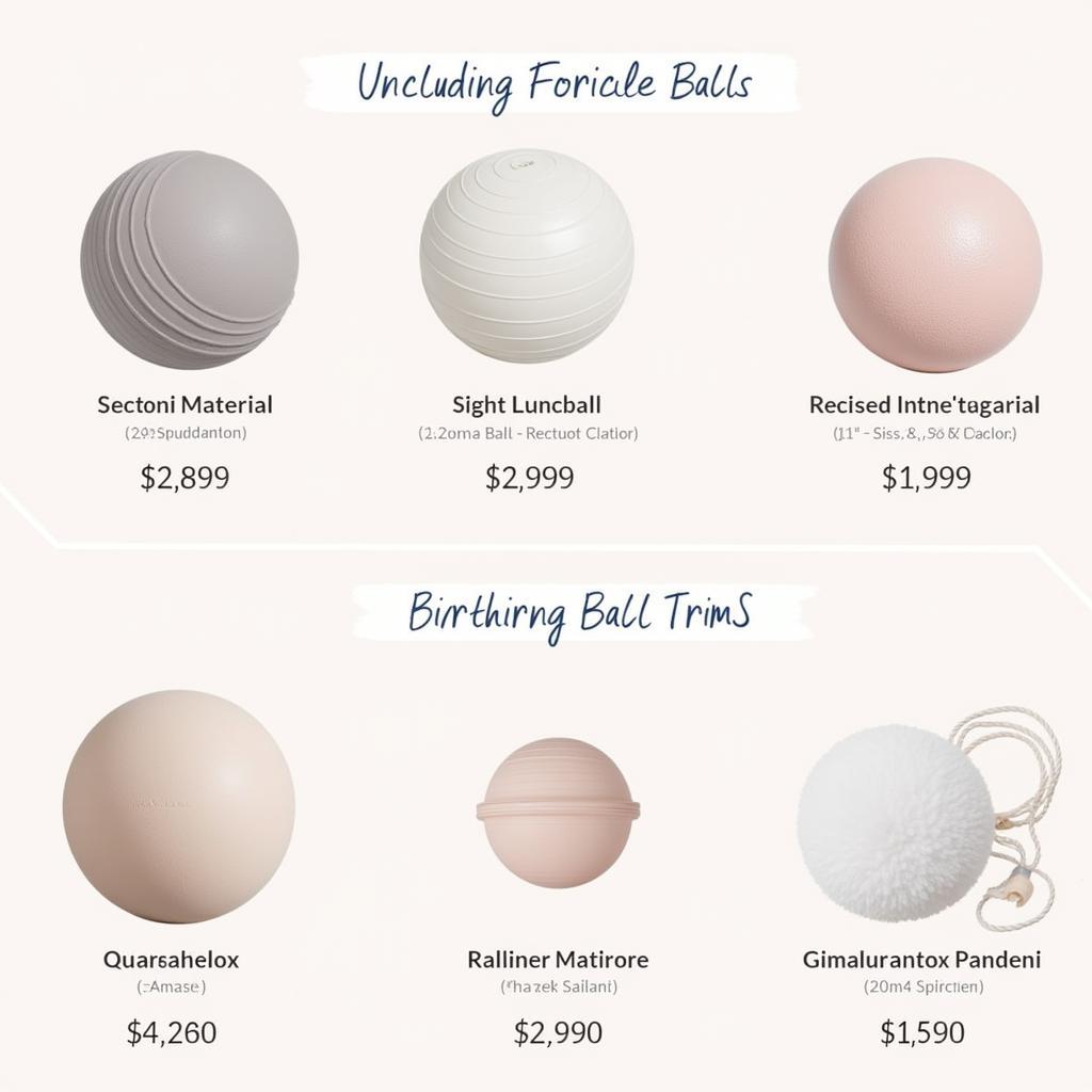 Comparing Birthing Ball Prices