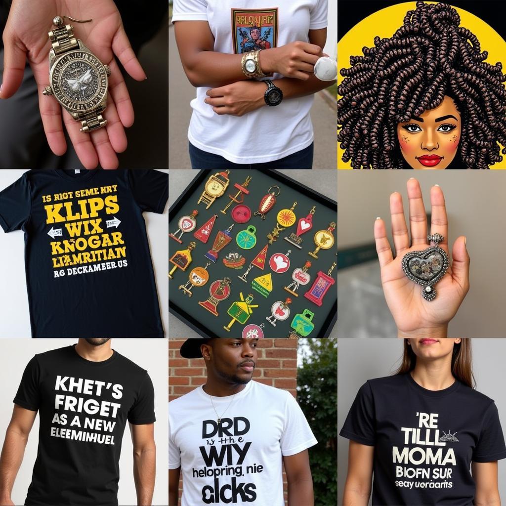 Examples of impactful black community merchandise